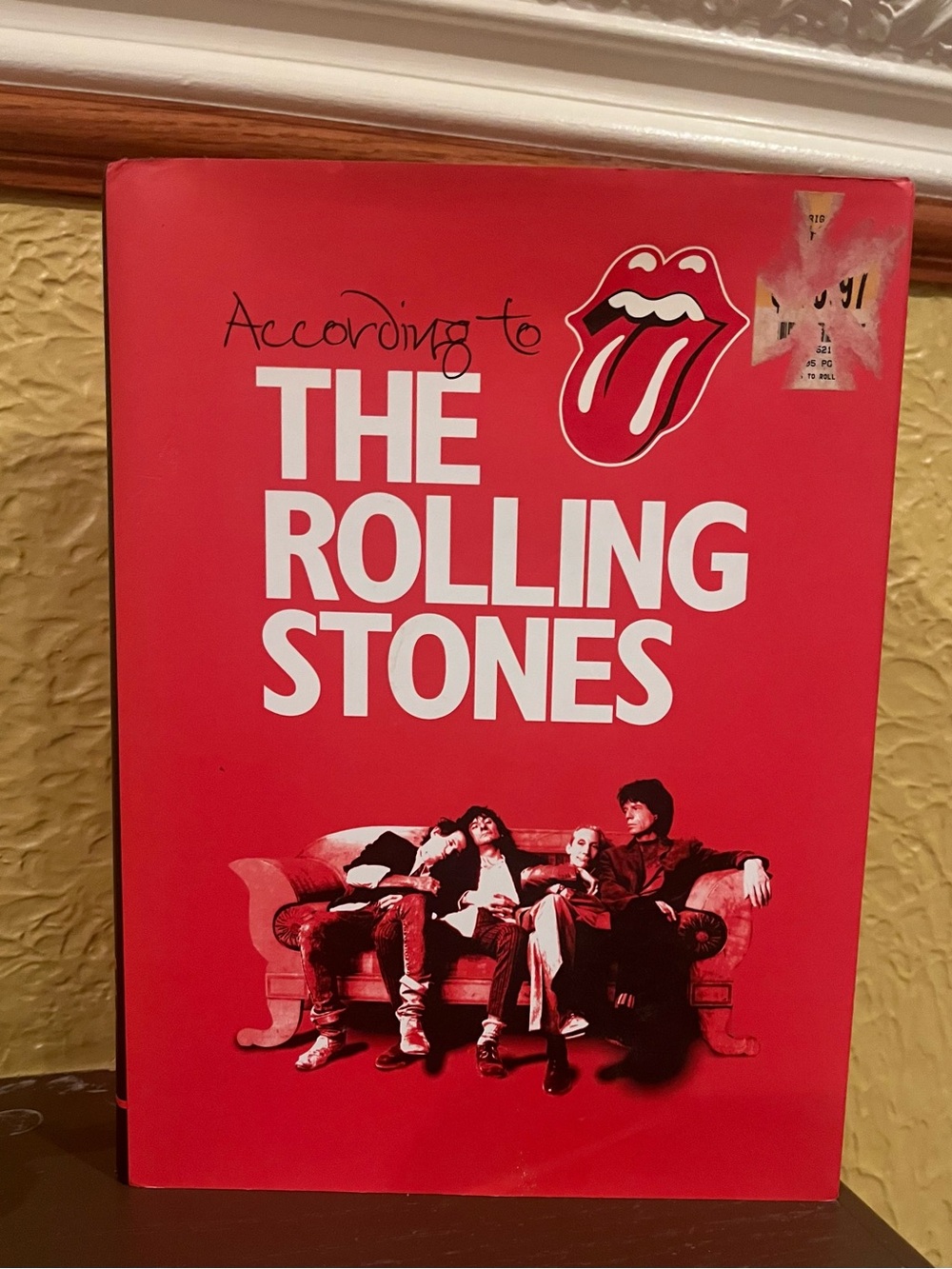 ‘According to the Rolling Stones’ Hard Back Novel